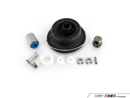 ES#2723837 - 25117580281KT4 - Shifter Rebuild & Upgrade Kit - Overhaul your shifter with this kit, featuring ECS Tuning teflon shifter bushings & Turner Motorsport poly shift arm bushing - Assembled By ECS - BMW
