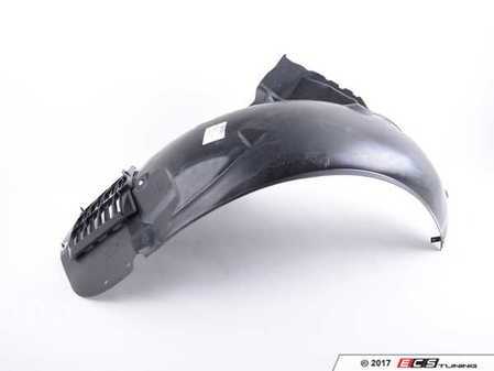 ES#383552 - 4E0821171Q - Fender Liner - Front, Left Side (Driver) - Front fender liner, does not include forward section - Genuine Volkswagen Audi - Audi