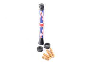 ES#4447037 - EP64ECS - Stubby Antenna - Union Jack  - Upgrade and get the sport stubby look - 107mm height - ECS - MINI