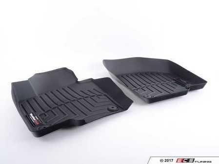 ES#2837608 - 441671 - Front FloorLiner DigitalFit - Black - Laser measured for perfect fitment and ultimate protection against moisture and debris - WeatherTech - Volkswagen
