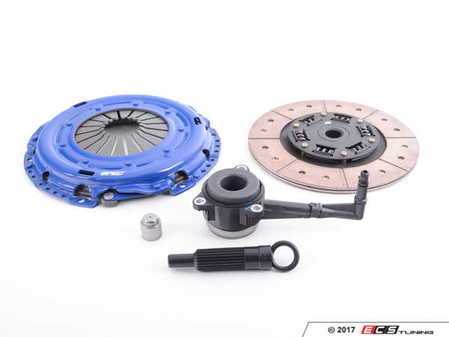 ES#3509332 - SA873FS - Clutch Kit - Stage 3+ - Features a sprung-hub full faced, carbon semi-metallic disc with a torque rating of 578ft/lbs - Spec Clutches - Audi