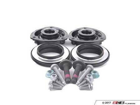 ES#3177913 - 5q0412331dKT3 - Upgraded Front Suspension Install Kit - Everything you need for a complete front suspension install - Featuring ECS upgraded upper strut mounts! - Assembled By ECS - Audi