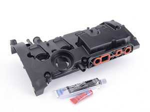 ES#3493865 - 06D103469NKT1 -  Valve Cover Replacement Kit - Includes valve cover, gaskets, hardware, silicone sealant, and threadlocker - Assembled By ECS - Audi