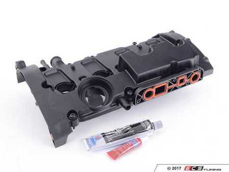 ES#3493865 - 06D103469NKT1 -  Valve Cover Replacement Kit - Includes valve cover, gaskets, hardware, silicone sealant, and threadlocker - Assembled By ECS - Audi