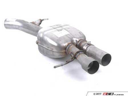 ES#2720276 - 18307848828 - F10 Rear Muffler - Left - With Exhaust Flap - Genuine BMW - BMW