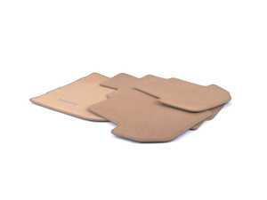 ES#3341130 - 99704480108T43 - Set Of Floor Mats - Sand Beige - Beautiful OEM Sand Beige floor mats - Genuine Porsche - Porsche