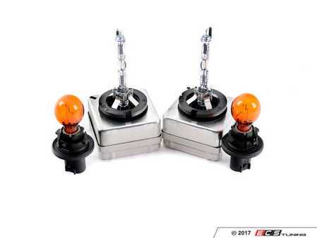 ES#2607929 - N10737401KT - Xenon/AFS Headlight Bulb Refresh Kit - Keep your exterior lights shining bright with a complete set of headlight bulbs - Assembled By ECS - Audi