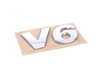 ES#2087854 - 7P6853675E739 - "V6" Emblem - Found on the hatch of Touareg 3 models - Genuine Volkswagen Audi - Volkswagen