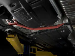 Rear Chassis Brace Set - Wrinkle Red Powdercoat