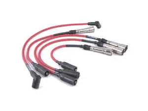 Euro Sport Spark Plug Wires - Red
