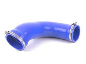 ES#3146119 - VWR12G7R600ITBLU - High-Flow Turbo Inlet Hose - Blue - Improve throttle response and power - Racingline - Audi Volkswagen