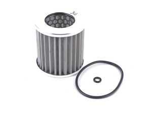 ES#3509355 - S38 - K&P Engineering High Performance Stainless Steel Oil Filter - Reusable micronic oil filter with machine finished end caps. - K&P Engineering - BMW