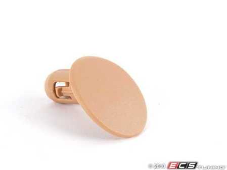ES#98338 - 51413403793 - Door Trim Plug - Priced Each - Sand Beige, fills the hole in the door panel - Genuine BMW - BMW