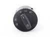 ES#9974 - 1K0941431CKOS - Standard European Headlight Switch - Black - Controls headlights, parking lights, front fog lights, and rear fog lights - Bremmen Parts - Volkswagen
