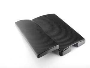 ES#3698252 - 019725ECS01 -  Carbon Fiber Fuse Box / ECU Cover - Cover the unsightly ECU bracket and fuse box lid with premium carbon fiber material! - ECS - Volkswagen