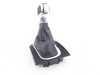 ES#2143903 - 5K1713203EYMD - DSG Shift Knob - with Boot - Leather shifter - black/art gray - Genuine Volkswagen Audi - Volkswagen