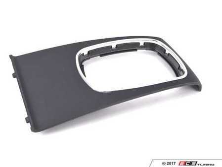 ES#3514935 - 8D0864261AB6DPsd - Shifter Trim - Onyx *Scratch And Dent* - (NO LONGER AVAILABLE) - *Please see description prior to ordering* Replace your damaged shifter surround trim - Genuine Volkswagen Audi - 
