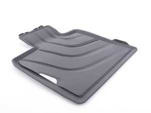 ES#3494548 - 51472458439 - Black All Weather Rubber Floor Mats - Front - Rubber mats keep liquid from soaking in. - Genuine BMW - BMW