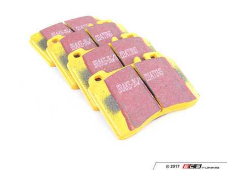 ES#2070892 - DP4927/2R - Front Yellowstuff Performance Brake Pad Set - EBC's premium sport street pad that offers high friction levels and heat fade resistance - EBC - Mercedes Benz