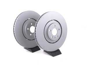 ES#3464333 - 4H0615301ANkt2 - Front Brake Rotors - Pair (380x36)  - Restore the stopping power in your vehicle. Formula Z! - Zimmermann - Audi