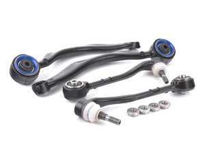 ES#3508603 - 022012tms17 - Turner Motorsport Front Monoball Bearing Kit - Pre-Installed - Featuring the Turner thrust arm and control arm monoballs pre-pressed into Lemforder control arms! - Turner Motorsport - BMW