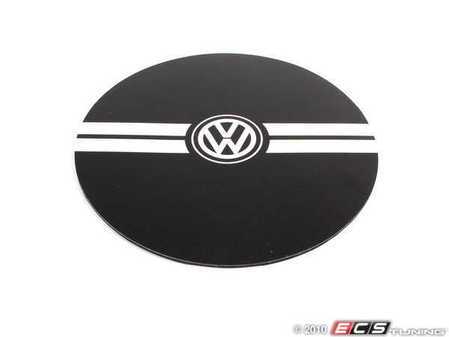 ES#2062557 - 16899 - Black Stripe Mousepad - (NO LONGER AVAILABLE) - Roll with VW! - DriverGear - 