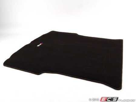 ES#194707 - 82110029326 - M3 Embroidered Luggage Compartment Mat - (Anthracite) Black - (NO LONGER AVAILABLE) - Freshen up your trunk with new carpet - Genuine BMW - 