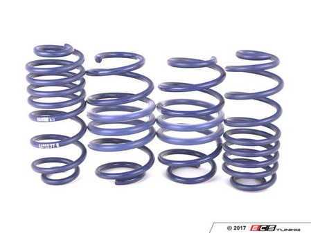 ES#8389 - 54752-77 - Super Sport Springs Set - Average lowering (2006-2007 front: 1.9" rear: 1.9") (2008+ front: 1.3" rear: 1.3") - H&R - Volkswagen