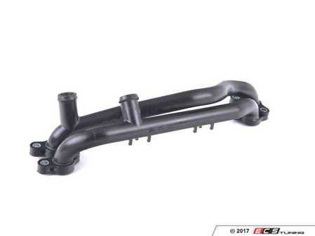 ES#3132776 - 06E121083N - Upper Water Pipe - Connects supply/return cooling lines to the supercharger - Genuine Volkswagen Audi - Audi