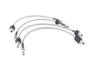 ES#3515045 - H.BMWM.4.068.CLR - Stainless Steel Braided Brake Line Kit - Significantly reduce the notorious 'spongie' pedal feel - NM Engineering - MINI