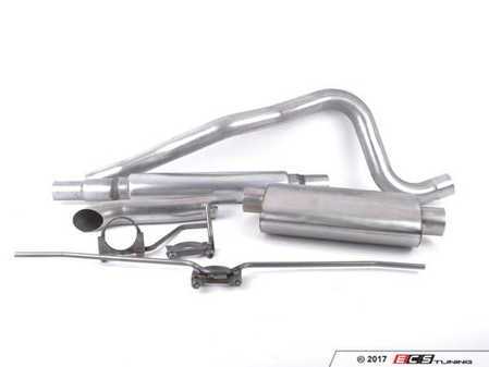 ES#3175710 - 253418B - 2.5" Aluminized Cat-back  - Featuring Borla muffler - Techtonics Tuning - Volkswagen