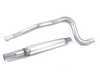 ES#3175710 - 253418B - 2.5" Aluminized Cat-back  - Featuring Borla muffler - Techtonics Tuning - Volkswagen