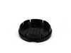 ES#4514 - 6N0601171BXF - Center Cap - 56mm - Priced Each - Silver & Black flat style wheel center cap - Genuine Volkswagen Audi - Volkswagen