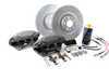 ES#2953877 - 014366ECS02KT2 -  Front Big Brake Kit - Stage 3 - Cross Drilled & Slotted Rotors (345x30) - (NO LONGER AVAILABLE) - Upgrade your brake system to the 4-piston Brembo Q5 calipers. Includes ECS GEOMET brake rotors. - ECS - 