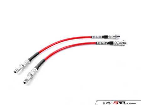ES#2960020 - 014546ECS01A - Audi B6/B7 Stage 2 Exact Fit Brake Lines - ECS - 