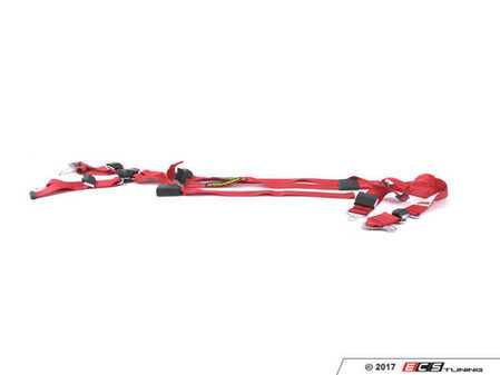 ES#3470789 - SR18692e90 - Quick Fit Pro Harness - Red - Right - A DOT approved harness that utilizes factory attachment points - Schroth - 