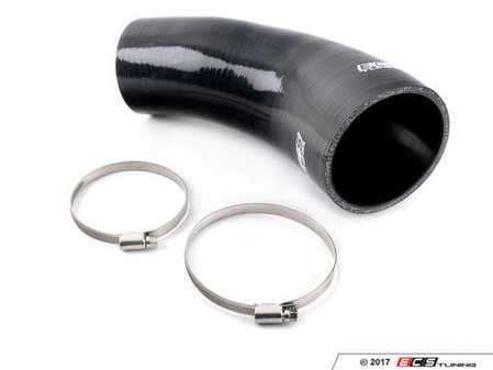 ES#3420204 - 024360ECS01 - Silicone Turbo Inlet Hose - Audi B9 S4/S5 - Flexible silicone smooths the intake tract & hinders collapsing. The ultimate in durability! - ECS - Audi