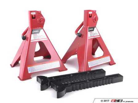 ES#3126016 - 1006D - 6-Ton Jack Stands - Pair - These jack stands have steel base pads for superior stability - Sunex - Audi BMW Volkswagen Mercedes Benz MINI Porsche