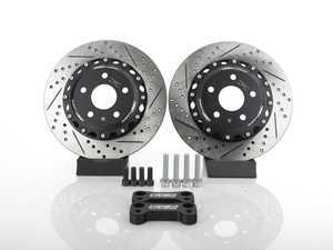 ES#3478536 - 020813ecs01-01KT -  Rear Big Brake Kit - 320x10mm - Bolt on bigger rear brakes for more neutral braking bias and substantial performance! - ECS - Audi Volkswagen