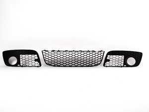 ES#2062594 - 21-7102 - 3 Piece Open Air Honeycomb Grille Kit - Honeycomb bumper vent kit, converts your "bar" style to the sporty "honeycomb" style. - Bremmen Parts - Volkswagen