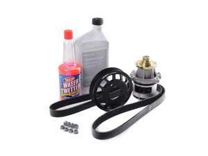 ES#2842165 - 888010330KT - High Performance water pump kit  - Featuring Stewart High Performance water pump, GatesRacing belt, and heavy duty ECS water pump pulley - Assembled By ECS - BMW