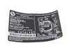 ES#185125 - 71227833711 - EMISSION LABEL - Genuine BMW - BMW