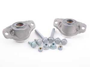 ES#3177967 - 5q0513353gkt1KT - Rear Shock Mount Kit  - Hardware and mounts necessary to install new rear suspension - Assembled By ECS - Audi