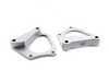 ES#3188215 - BR0015 - Dual Rear Caliper Adapter Kit - Adapters for Touareg/Q7/Cayenne calipers and MK5 R32 / MK2 TTS calipers with 310x22mm rotors - Creations Motorsport - Audi Volkswagen