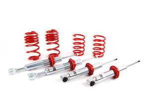 ES#1000 - 29482-2 - Street Performance Coilover Kit - Unrivaled comfort and performance. Average lowering of 1.5"-2.5"F 1.25"-1.8"R - H&R - Audi