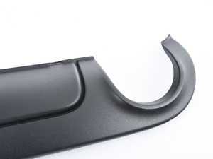 ES#3478011 - 3C08075682Z0 - R36 Rear Valance - Black - Rear bumper valance from the European R36 model. Fits sedan and wagon models. - Genuine European Volkswagen Audi - Volkswagen