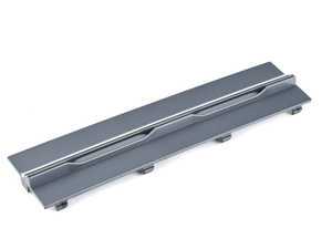 ES#3197494 - 8W6807287BRP5 - Front License Plate Bracket Filler Trim - Twilight Matte 8W6807287BRP5 - Covers the hardware provision for the front license plate bracket - Genuine Volkswagen Audi - Audi