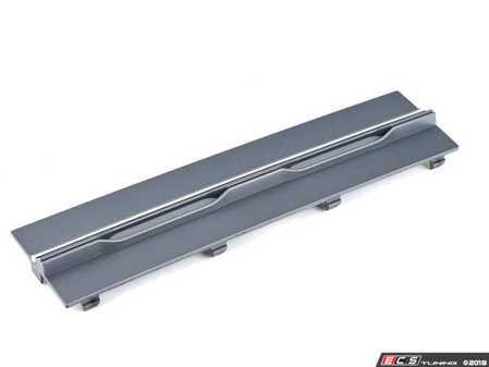 ES#3197494 - 8W6807287BRP5 - Front License Plate Bracket Filler Trim - Twilight Matte 8W6807287BRP5 - Covers the hardware provision for the front license plate bracket - Genuine Volkswagen Audi - Audi