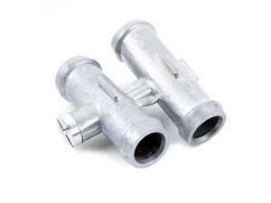 ES#3411819 - 17127515494-PRM - Connection Piece - Aluminum  - Attaches multiple coolant hoses into the heater core - URO Premium - MINI