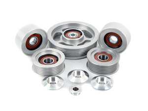 ES#3102937 - M1575PCI - 5 Piece Billet Idler Pulley Kit - M157 AMG - Upgrade your M157 AMG with the UPD Billet Idler Kit - CNC-machined aluminum pulleys built to eliminate factory plastic idler failures and deliver lasting performance and reliability. - Ultimate Performance And Design  - Mercedes Benz
